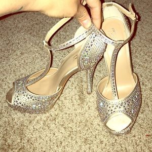 Beaded heels